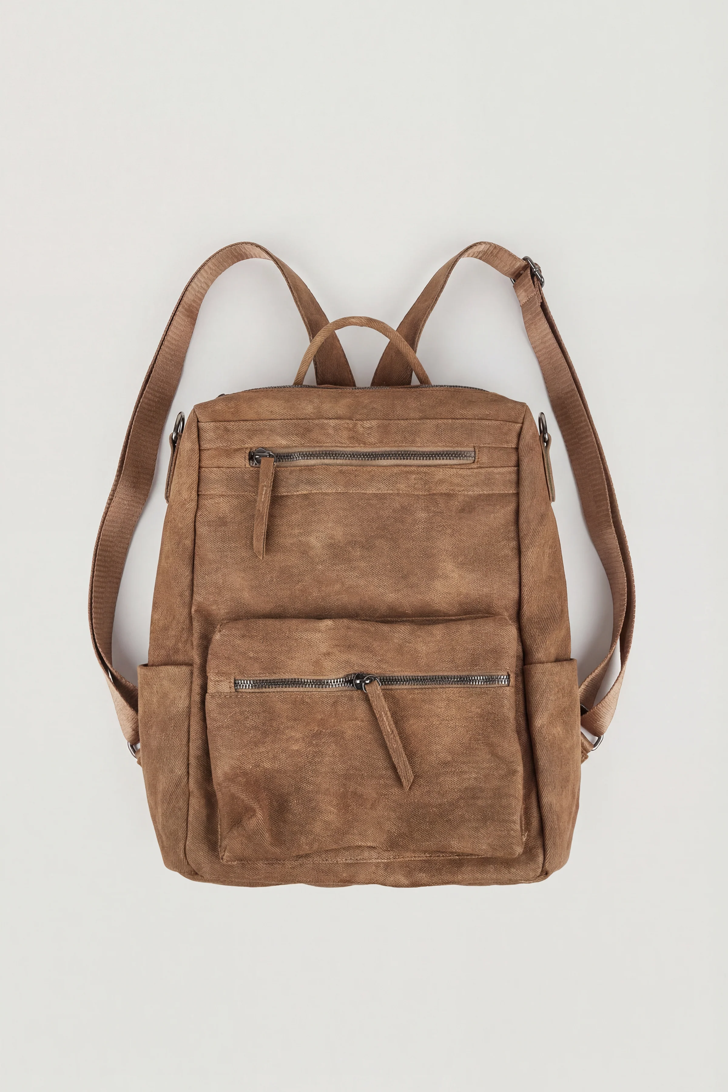 Brown Back Pack-446282113 - Image 4