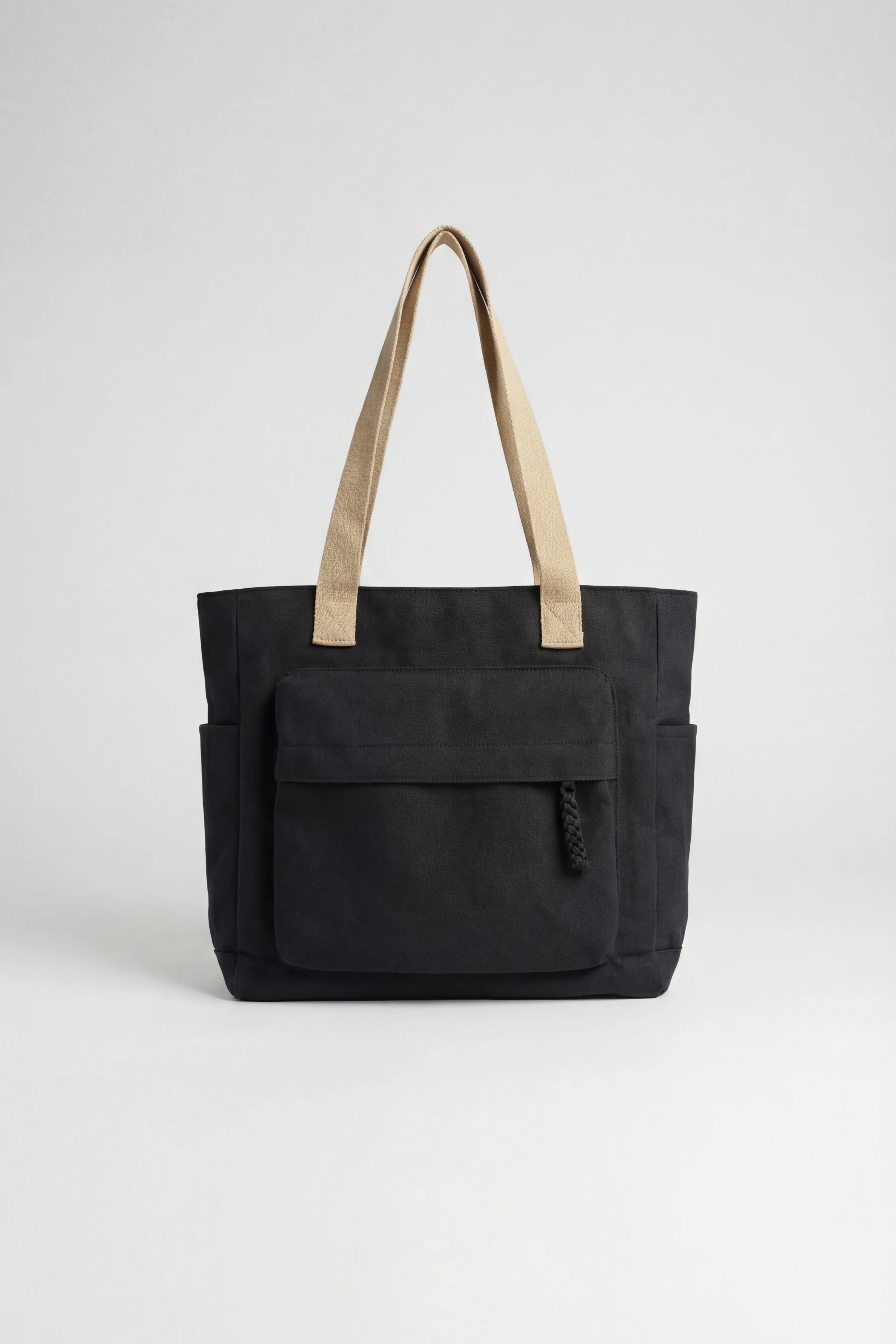 Black Canvas Bag-446342103