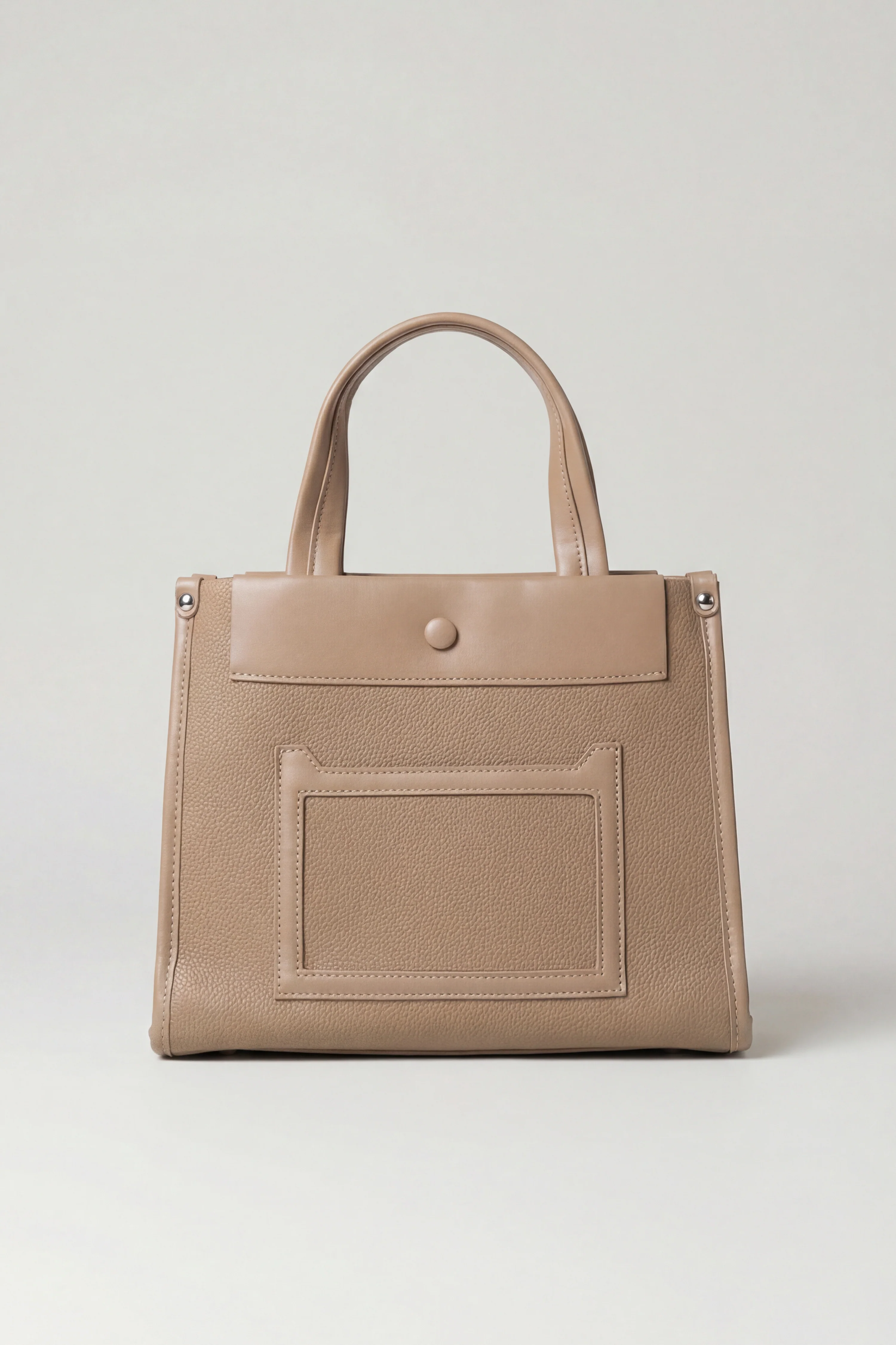Khaki Tote Bag-446922130 - Image 3