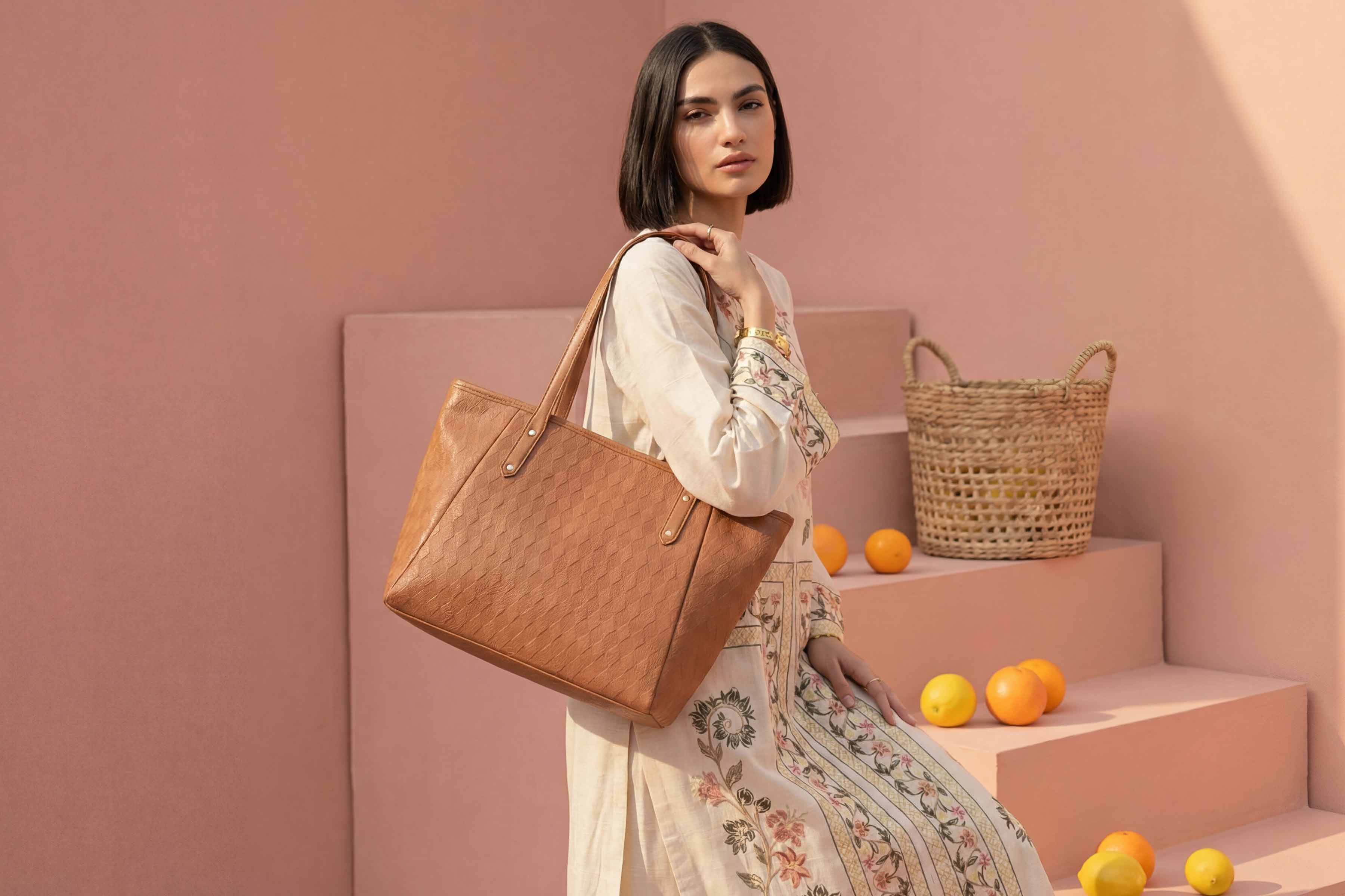 Brown Tote Bag-446842113 - Image 6